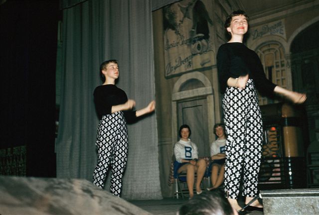 Dancing Duo - 1956 photo