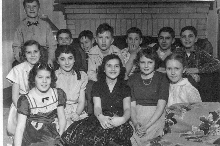 Juvenile Gathering - 1949? photo