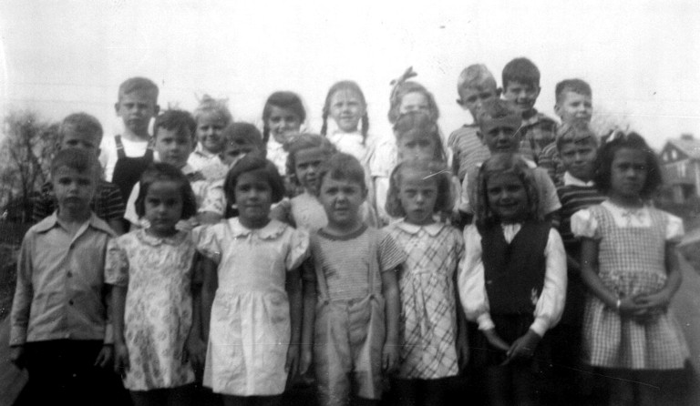 Stevenson First Grade - 1946 photo