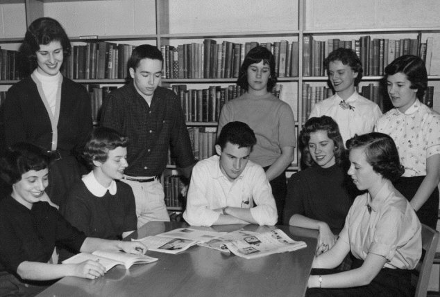 National Honor Society - 1957 photo